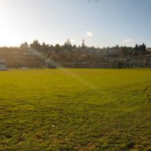Playing fields at Departure Bay